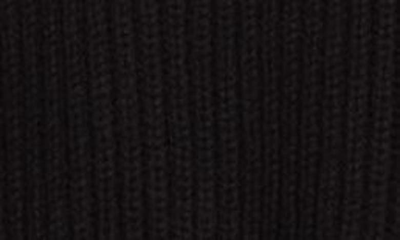 Shop Dolce & Gabbana Intarsia Logo Cashmere & Virgin Wool Rib Sweater In Black/ White