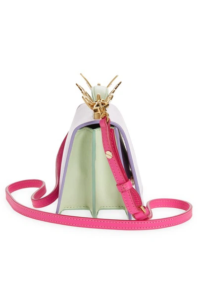 Shop Sophia Webster Mariposa Mini Shoulder Bag In Multi Pastel
