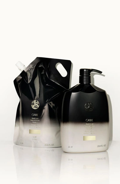 Shop Oribe Gold Lust Repair & Restore Shampoo, 33.8 oz In Refill
