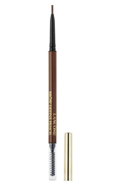 Shop Lancôme Brow Define Precision Brow Pencil In Medium Brown 11