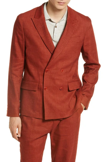 Baker shop red blazer