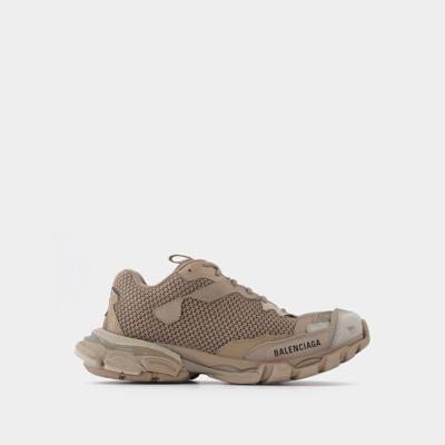 Shop Balenciaga Track.3 Sneakers -  -  Beige Mix