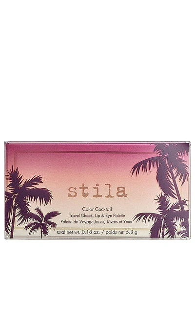 Shop Stila Color Cocktail Travel Cheek, Lip & Eye Palette In Malibu Sunset