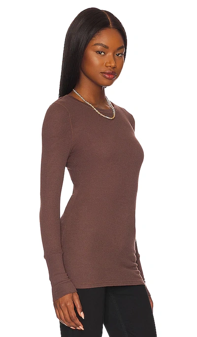 Shop Bobi Modal Thermal Top In Bistro