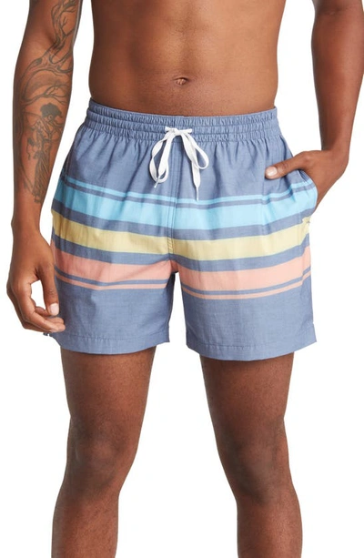 Shop Chubbies 5.5-inch Swim Trunks In The Retro Sets