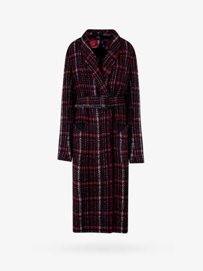 Shop Marni Coat In Red