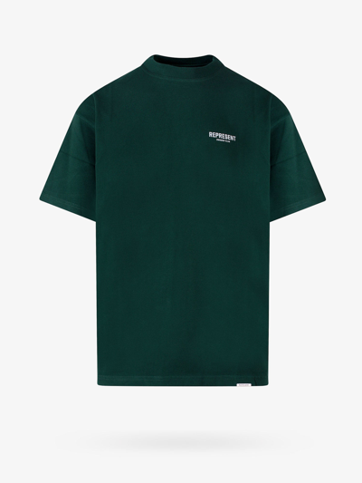 Shop Represent T-shirt In Green