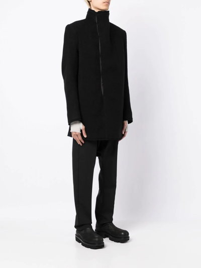 Boris Bidjan Saberi Single-breasted Wool Jacket In Black