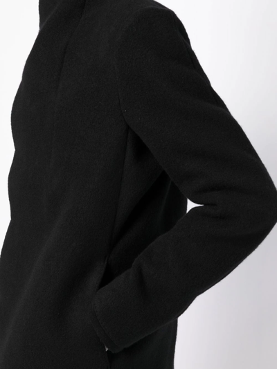 Shop Boris Bidjan Saberi Single-breasted Wool Jacket In Black
