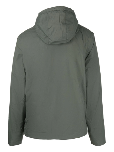 K-way Logo-detail Windbreaker Jacket In Grün