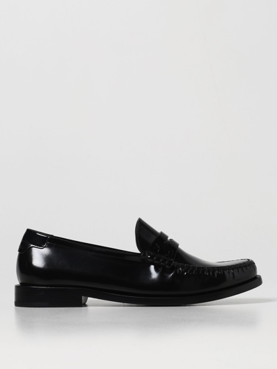 Shop Saint Laurent Loafers  Woman In Black