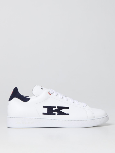 Shop Kiton Sneakers  Men Color White 2