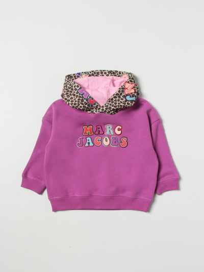 Shop Little Marc Jacobs Sweater  Kids Color Violet