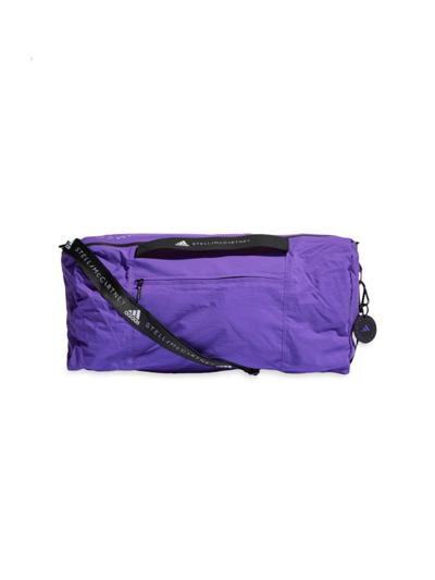 Shop Adidas By Stella Mccartney Asmc Nylon Studio Bag In Purple