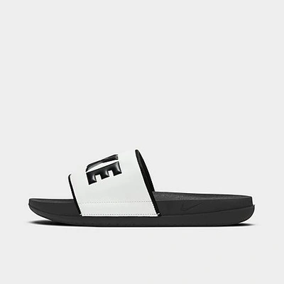 Shop Nike Women's Offcourt Slide Sandals In Black/black/summit White