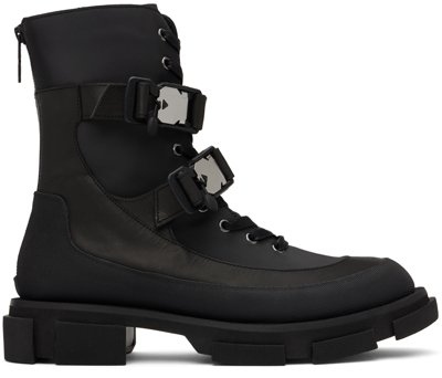 Shop Both Black Gao Harness Boots In 90 Black
