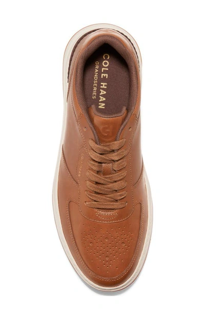 Shop Cole Haan Grandpro Crossover Sneaker In British Tan Leather