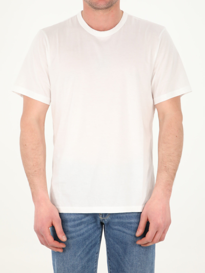 Shop James Perse Crewneck White T-shirt