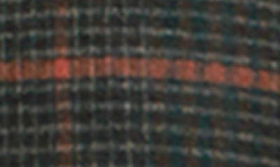 Belle & Bloom Ex-boyfriend Plaid Wool Blend Coat In Brown Plaid