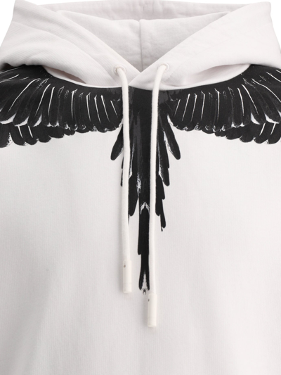 Shop Marcelo Burlon County Of Milan "icon Wings" Hoodie In White