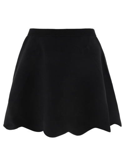 Shop Jw Anderson Flared Skirt In Black