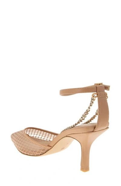 Bcbgeneration Mayah Ankle Strap Pump In Tan