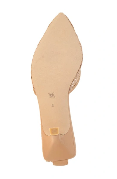 Bcbgeneration Mayah Ankle Strap Pump In Tan