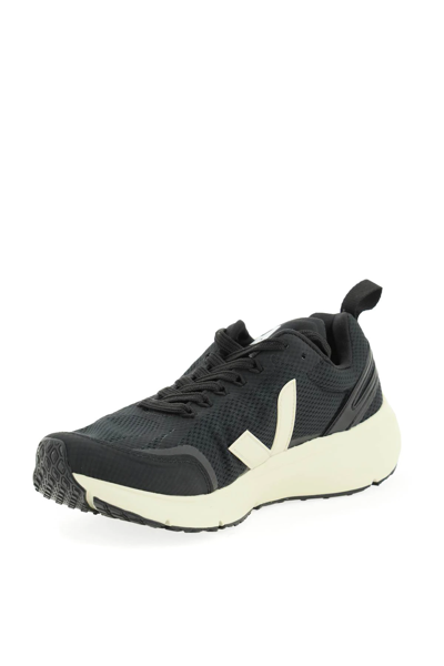 Shop Veja Condor 2 Alveomesh Sneakers In Black,beige