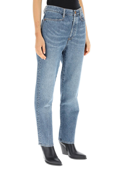 Chloé Semeru High-rise Straight-leg Jeans In Blue | ModeSens