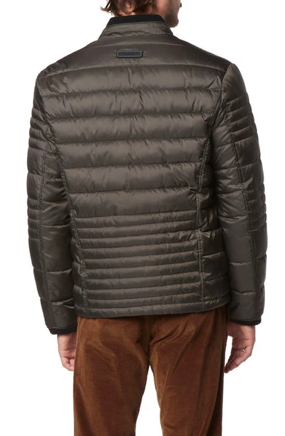 Andrew Marc Grymes Packable Quilted Puffer Jacket In Slate