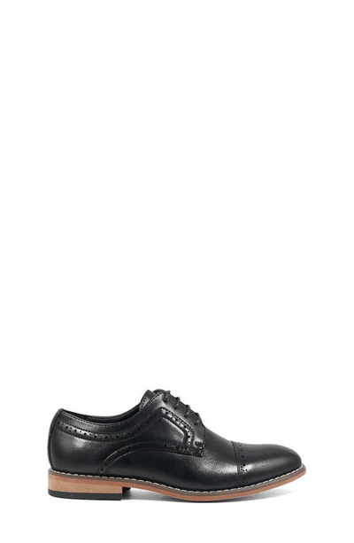 Shop Stacy Adams Dickinson Cap Toe Derby In Black