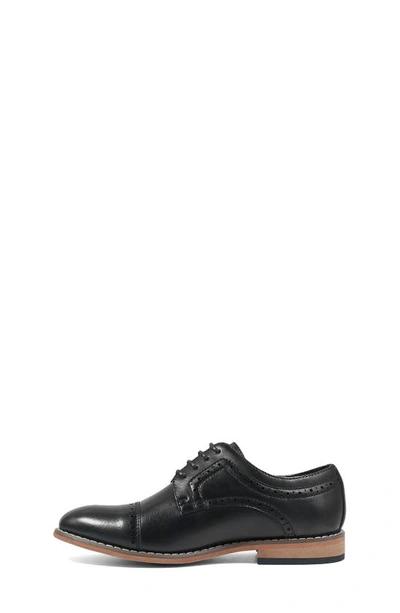 Shop Stacy Adams Dickinson Cap Toe Derby In Black