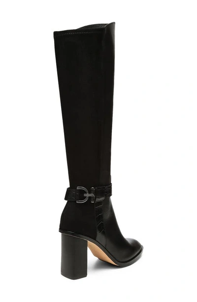 Shop Donald Pliner Moriah Knee High Boot In Black