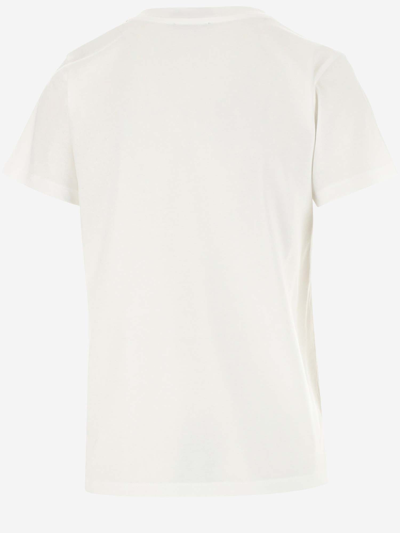 Shop Apc A.p.c. T-shirts And Polos In Bianco