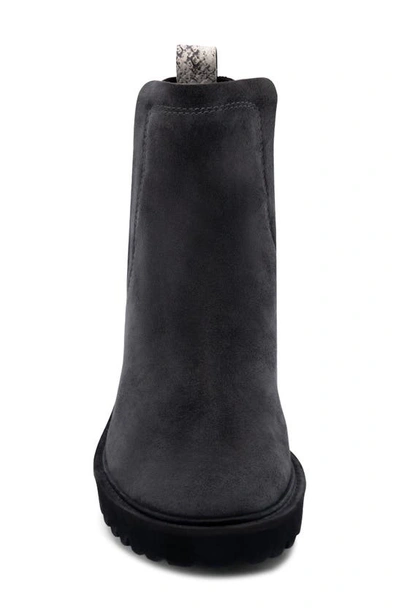 Shop Dolce Vita Huey Bootie In Anthracite Suede