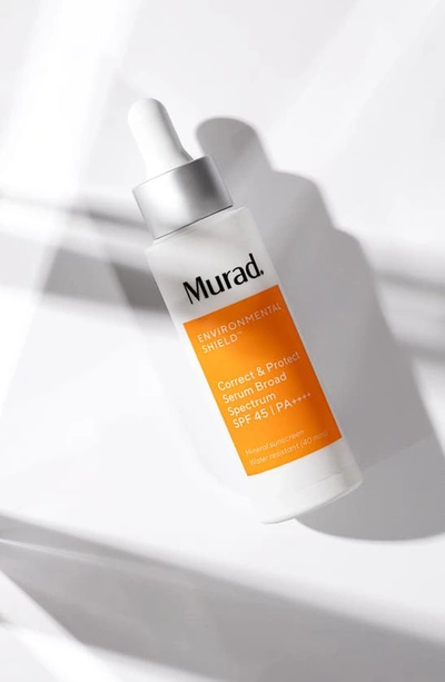 Shop Murad Correct & Protect Serum Broad Spectrum Spf 45 Mineral Sunscreen