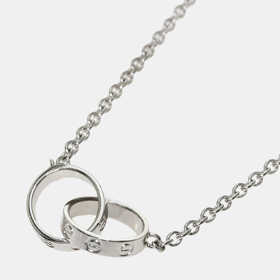 Pre-Owned Cartier Love Necklace - 18k White Gold –