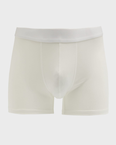 Shop Cdlp Men's Solid Boxer Brief In White