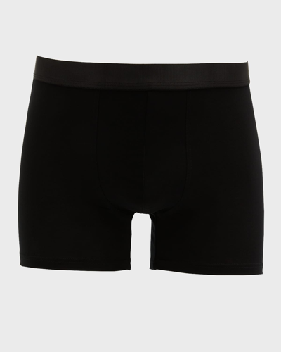 Shop Cdlp Men's Solid Boxer Brief In Black