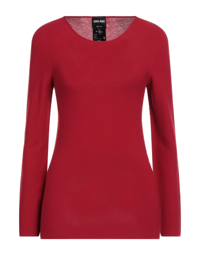 Shop Giorgio Armani Woman Sweater Red Size 10 Viscose, Polyester