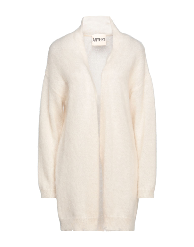 Shop Aniye By Woman Cardigan Ivory Size M Mohair Wool, Polyamide, Wool In White