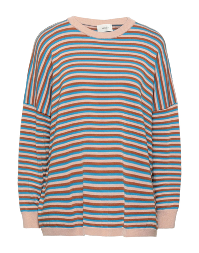 Shop Vicolo Woman Sweater Azure Size Onesize Viscose, Acrylic, Elastane