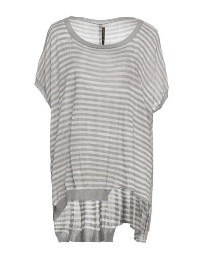 Shop Manila Grace Woman Sweater Light Grey Size Xs Viscose, Polyamide
