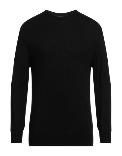 Shop Siviglia Man Sweater Black Size Xxl Wool, Acrylic