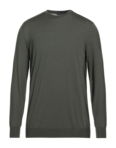 Shop Drumohr Man Sweater Sage Green Size 48 Super 140s Wool