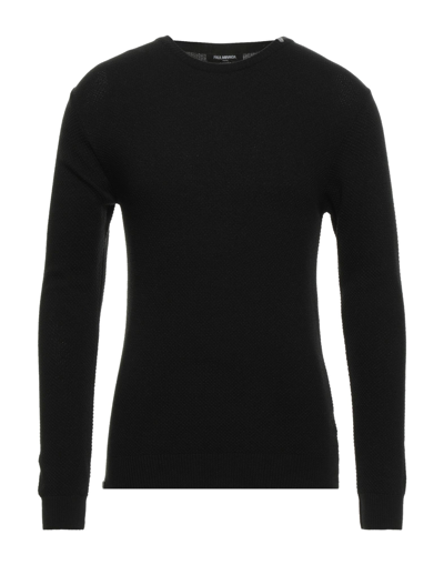 Shop Paul Miranda Man Sweater Black Size S Polyacrylic, Merino Wool, Polyamide, Elastane
