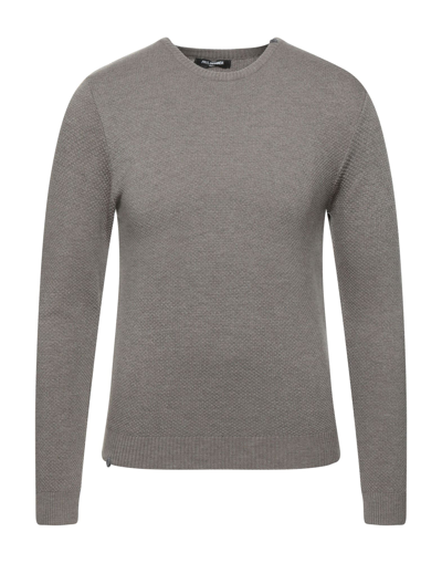 Shop Paul Miranda Man Sweater Khaki Size Xxl Polyacrylic, Merino Wool, Polyamide, Elastane In Beige