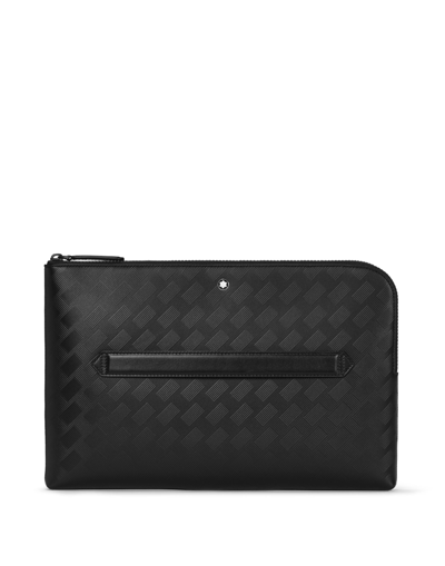 Shop Montblanc Extreme 3.0 Laptop Case Bk Handbag Black Size - Bovine Leather