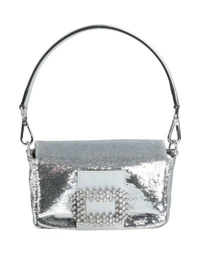 Shop Gedebe Handbags In Silver