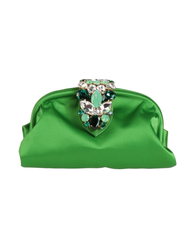 Shop Gedebe Handbags In Green